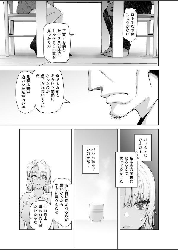 ギャル娘が父親との愛情ックス(単話)_7枚目の画像